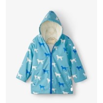 Hatley friendly Labs Sherpa Lined Colour Changing Splash Jacket