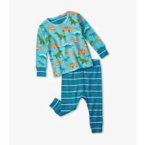 Hatley Baby Dinos Organic Cotton Baby Pyjama Set
