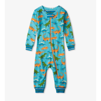 Hatley Baby Dinos Organic Cotton Coverall
